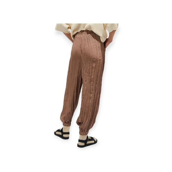 Saturday Sunday By Anthropologie Bria Jogger Style Pants W/Drawstring Waist - Picture 3 of 4